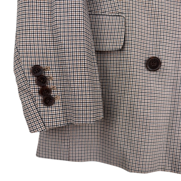 Babaton | 6 | Samuel Double-breasted Blazer | Houndstooth | Business Casual - Picture 2 of 15